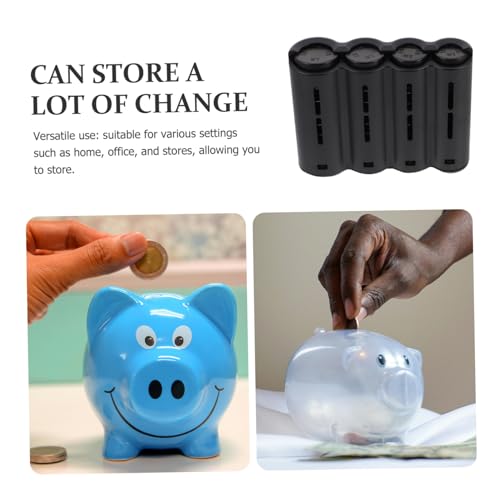 Caja Compacta Organizadora para Monedas Negra miniatura 7