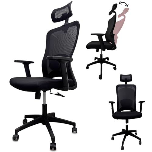 El Mejor Listado de Sillas para Oficina Walmart , listamos los 10 mejores. 48 ERGOZEN Silla Escritorio Ergonómica con Cabecera y Soporte Lumbar Ajustable, Silla ergonomica de Escritorio con Respaldo de Malla y reposabrazos Ajustable.