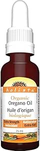 Holista Oregano Oil Liquid, 25 mL, Extra Strength and Organic, Antioxidant for the Maintenance of Good Health