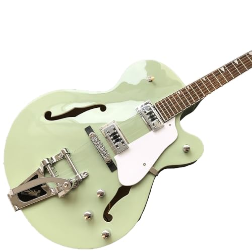 Guitare jazz semi-creuse double ouie en F et finitions prestige
