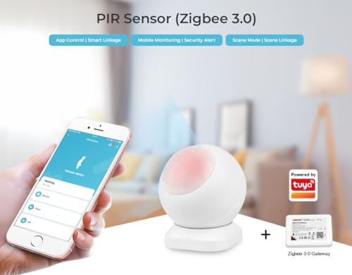 LIGHTEU®, Milight Miboxer Zigbee3.0 PIR Infrared Motion Detector Sensor support TUYA Smart APP (need Zigbee Gateway) PIR1-ZB - Image 3