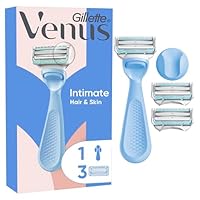 Gillette Venus Intimate, Rasierer +3 Ersatzklingen
