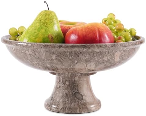 Radicaln Bol à fruits en marbre de 25,4 cm fait à la main pour co...