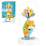 KREATIVES DESIGN: Dieses Set besteht aus 479 Miniaturblöcken, die aus hochwertigem ABS-Material hergestellt sind. Die Modellgröße ist 106*106*200MM, mit DIY-Montage-Design, kann nicht nur als Eltern-Kind-Spiele verwendet werden, sondern kann auch als schöne Dekorationen verwendet werden.