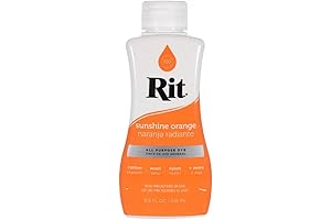 Rit Dye Liquid: Transform Your Wardrobe with Sunshine Orange