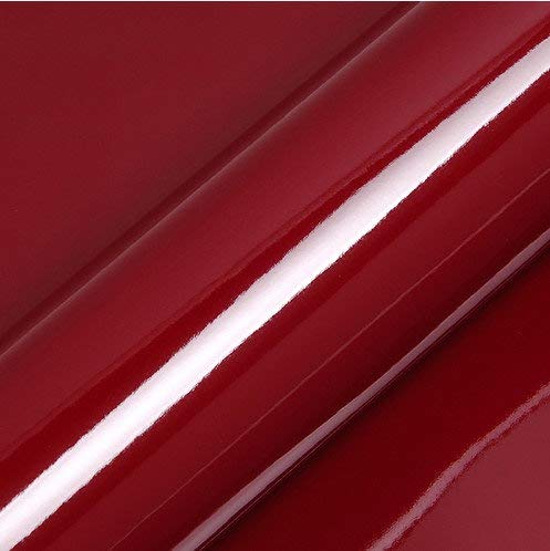 Adhésif bordeaux brillant - Film adhésif toute surface lisse et tout type de meubles, couleurs au choix, film autocollant 120 cm sur 50, 60, 70, 80, 90, 100, 200, 500 ou 1000 cm