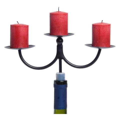 Oenophilia Afterglow Candelabra for Wine Bottles Cover