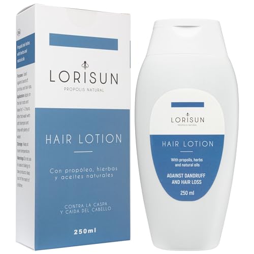 Lorisun Loción Capilar con Propolis | Loción Anticaida y Anticaspa para el Cabello |Reduce el Cuero Cabelludo Irritado | Loción para el Cuidado del Cabello | 250ml