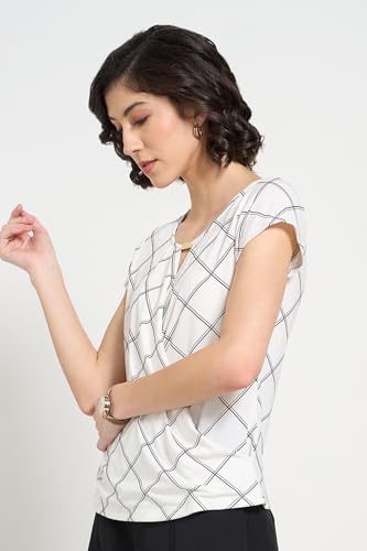 Image of Annabelle Women's Top | Regular Fit | Round Neck | Half Sleeve