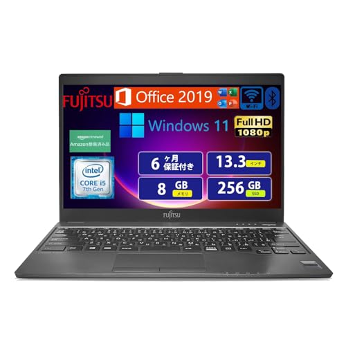 Windowsノート本体 FUJITSU LIFEBOOK U937 Amazon.co.jp: 【整備済み品】富士通 ノートPC FUJISTU Lifebook U937