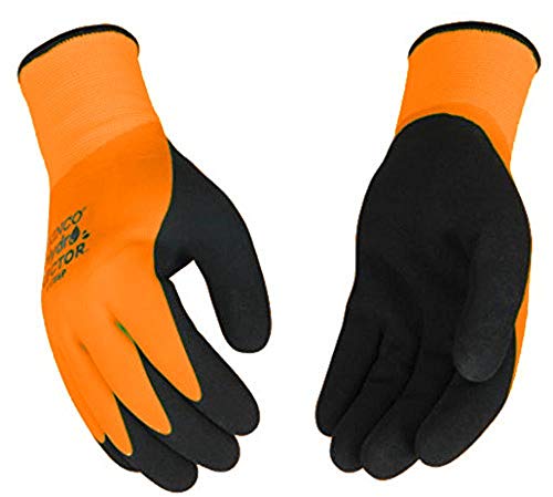 Kinco HydroFlector High-Visibility Orange/Double-Layered Knit Shell/100% Polyester - Medium (1784P-M)
