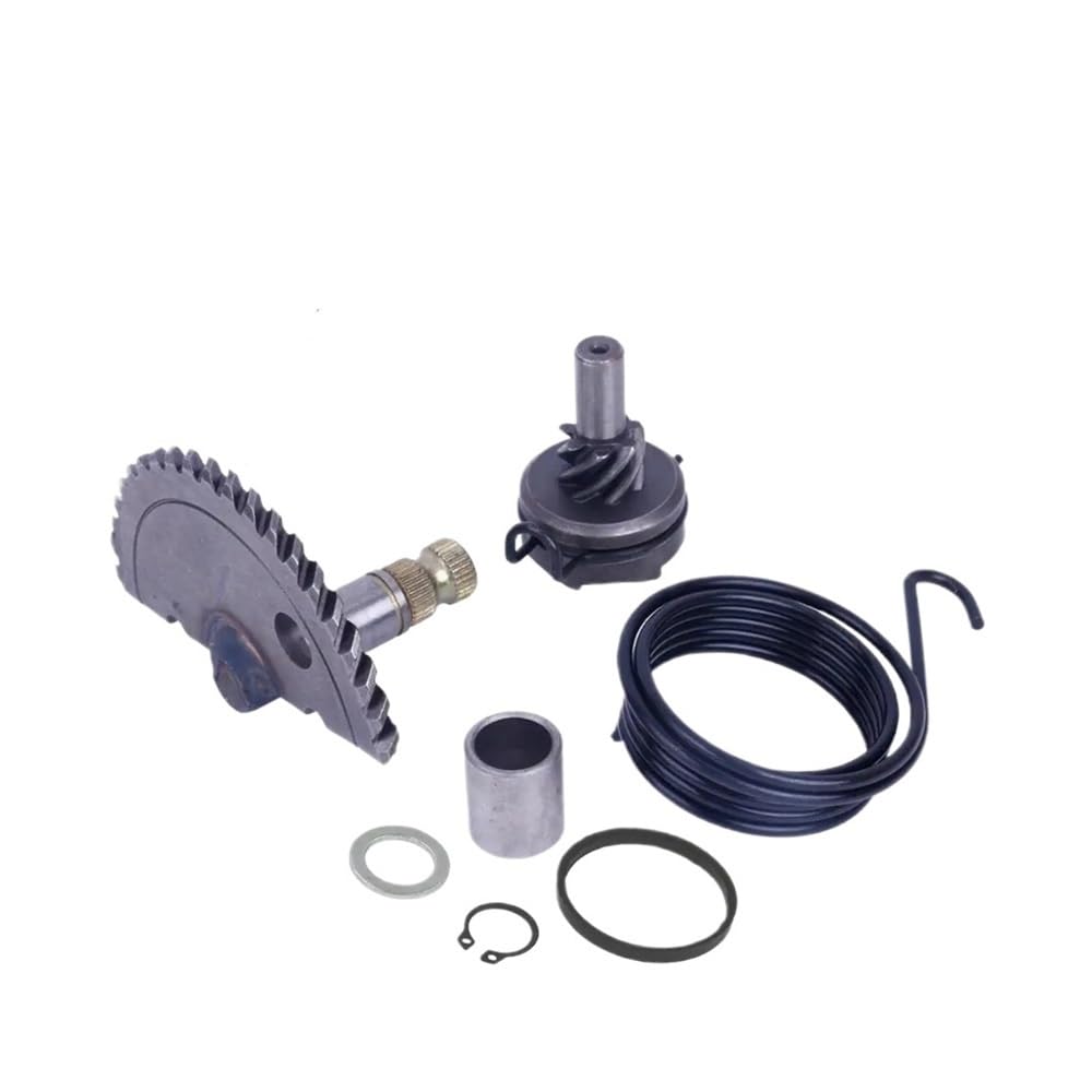 Engrenage arbre de démarreur 55mm avec poulie ralenti pour scooter GY6 50cc