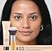 BB Cream Skin Tinted Foundation Makeup,Concealer Full Coverage Lightweight Matte Foundation with Brush,Evens Skin Tone,Oil Control Cover Flaws,Natural Finish for All Skin Types,Vegan - Caramel
