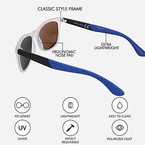 ZENOTTIC Polarized Sunglasses for Men UV400 Protection Square Sun Glasses3