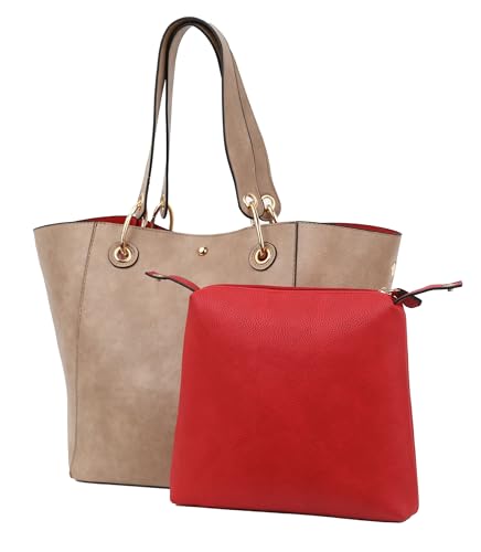 Image of sqlp Large Work Tote Bag for Women Designer Handbags Big Bucket Purses