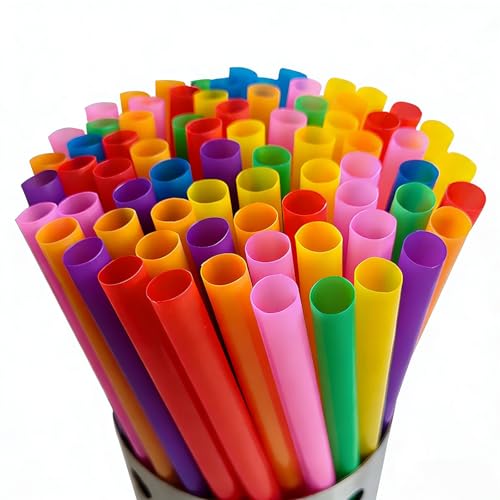 YAOSHENG Pitillos desechables multicolores 100 unidades miniatura 1