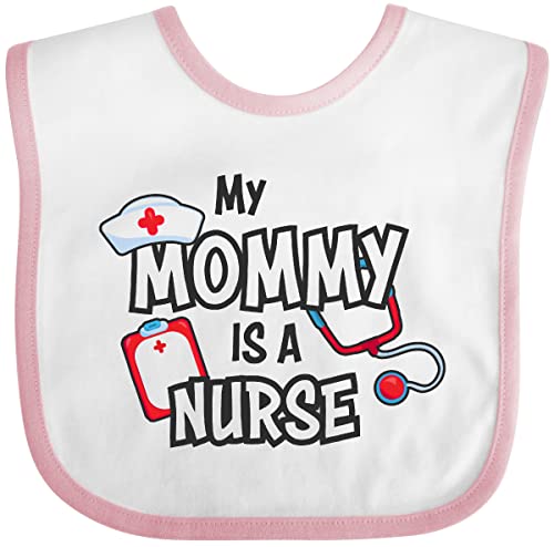 inktastic My Mommy Is a Nurse Baby Bib