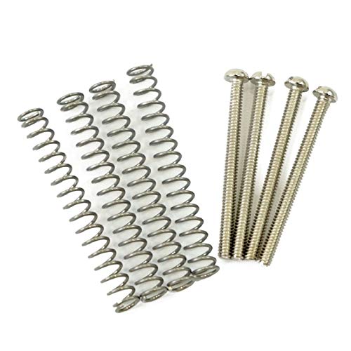 GS-3012-001 Pack of 4 Nickel Slot Head Humbucking Screws
