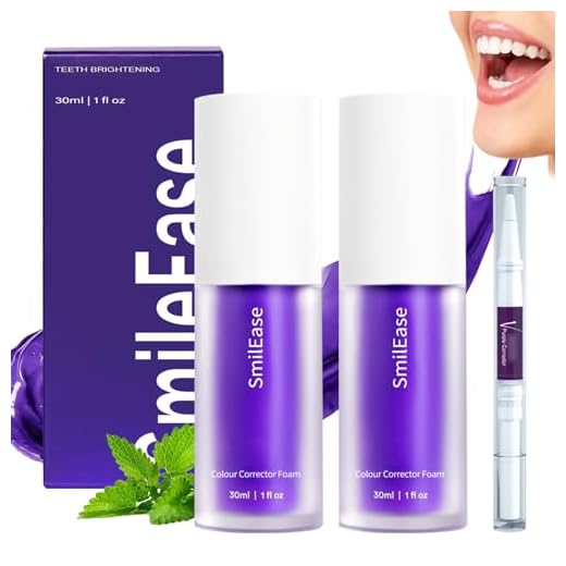 Blanqueador Dental Blanqueador Dental Pasta de Dientes Morada Obsessive Smile Blanqueante Pasta Dental Blanqueador Corrector De Color Purple Viene con 2 pares de tiras blanqueadoras.