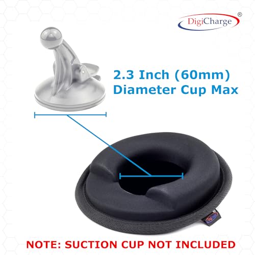 image for DigiCharge Anti Slip Car Dashboard Beanbag Phone/GPS Holder Mount For 
