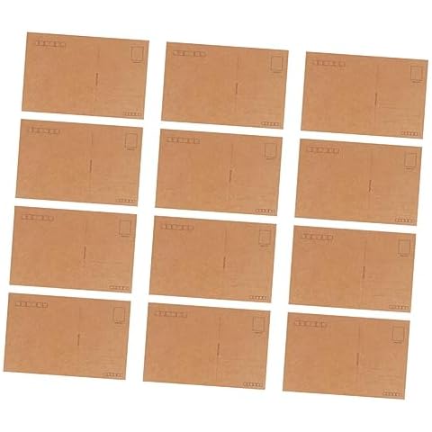 DIYEAH Cartes Postales Kraft 40 Pièces Cover