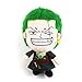Gzjdtkj Pupazzo di pezza 34cm Un Pezzo Peluche Peluche Zoro Anime morbide Bambole Imbottite