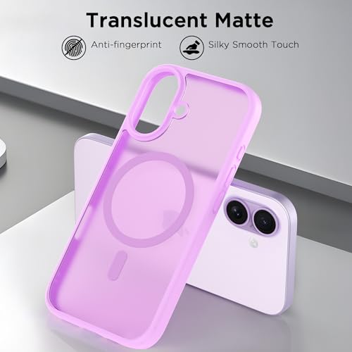 Image of CACOE Magnetic Case for iPhone 17 6.3 inch, Light Purple