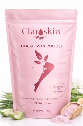 Image of Dr. Bora's Premium Herbal Body Wax Powder for Women & Men | Painless Hair Removal for Face, Bikini & Body | Enriched with Turmeric, Aloe Vera & Sandalwood | No Chemicals, No Irritation | 100g