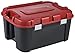 Produktbild Keter ALLIBERT 229195 Totem Transportcase, schwarz/rot, Kunststoff, 59,6 x 39,5 x 37 cm, 60 l