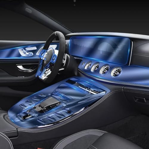 Protection de console centrale haut de gamme Benz GT Coupe X290 en TPU