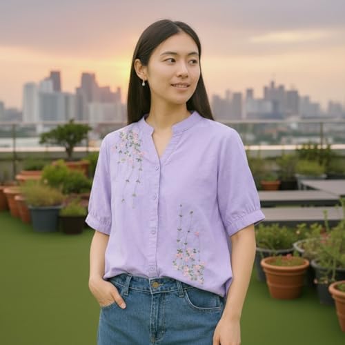 Image of LITZO Women Shirt || Shirt for Woman || Top for Women (L-98-101)