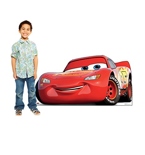 Cardboard People Lightning McQueen Life Size Cardboard Cutout Standup - Disney Pixar's Cars 3 (2017 Film) by Cardboard People - Image 3