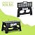 Delxo Folding Step Stool for Kids and Adults,15-Inch Extra Wide 9 Inch Height Heavy Duty Stepping Stool More Safe and Comfortable Non Slip Foldable Step Stool Black