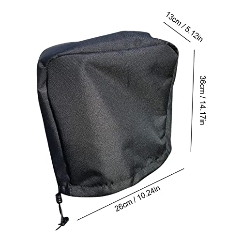 2 Pcs Capa para Capa de Jack RV - Tongue Jack Cover Para Trailer De Viagem Com Design De Cordão,Tamp