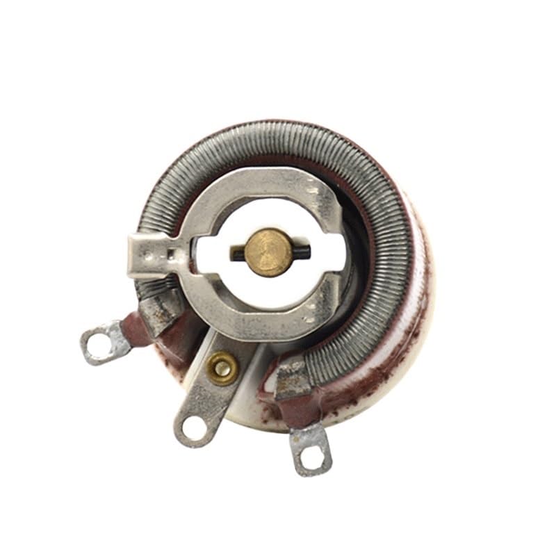 Reostato ad alta potenza BC1 da 300 W, R massimo 100 ohm, resistore a filo avvolto variabile rotante, alto, forma a disco, resistore regolabile,