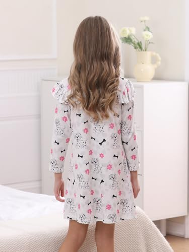 Bow Dream Girl Dress Cute Cartoon and Matching American Girl Doll Clothes Accessories for Girls Dresses Dogs Bones4