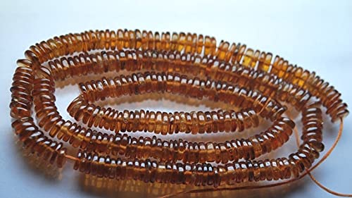 Garnet Hessonite perles de 5mm sur fil de 14 pouces pour créer un cadeau personnalisé unique