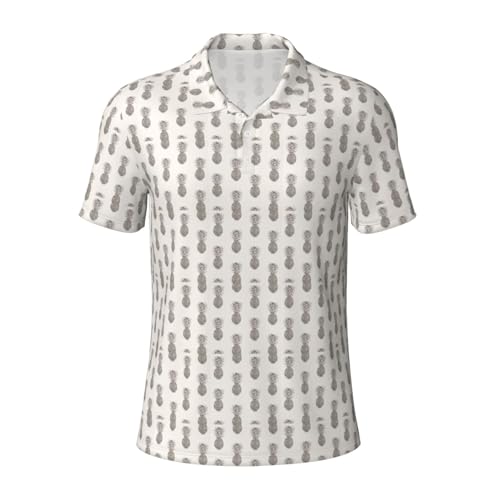 Chemise respirante homme imprimé ananas anti-transpiration sport