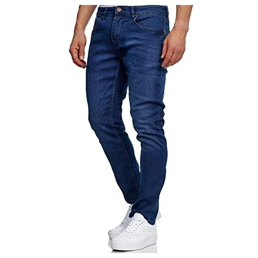 Tazzio Herren Jeans Regular Fit Jeanshose Denim Hose A106 Blau 40/36