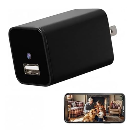 4K Smart WiFi Charger Camera with Motion Detection