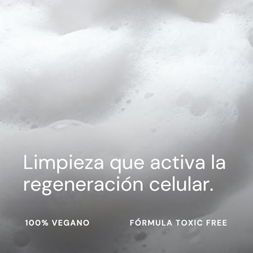 NEOXOMA Cell Reset Mousse Cleanser, Limpiador Facial Efecto Lifting con Bio Exosomas, Bakuchiol y Péptidos, Espuma Limpiadora para Todo Tipo de Piel, Purifica y Rejuvenece - imagen 4