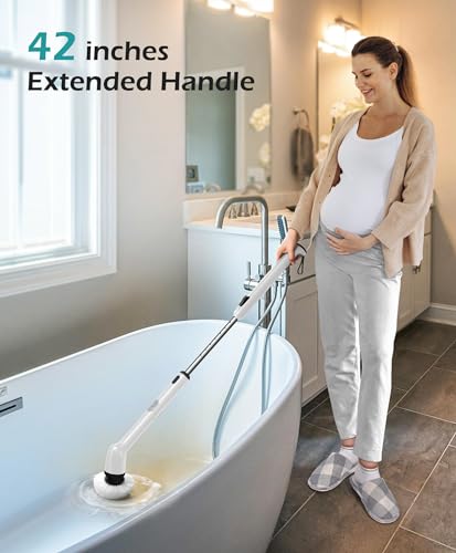LyriFine-Electric-Spin-Scrubber-2024-New-Full-Body-IPX7-Waterproof-Bathroom-Cleaner-Brush-Shower-Scrubber-with-Long-Handle-2-Speed-Heads-Replacement-Cleaning-Supplies-for-Tub-Shower-Tile-Floor 4188A9JOsoL