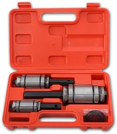 Exhaust Pipe Expander Tool Set - 1-5/8" To 4-1/4" Range, 12PC With Rubber Rings, For Muffler & Tail Pipes