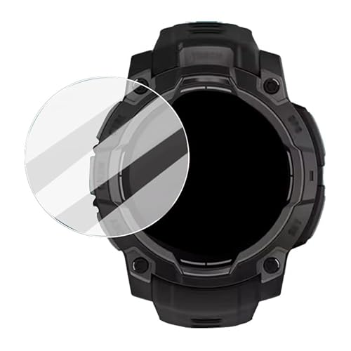 TRIPLE RIVER�EFor Garmin Instinct 3 Dual Power �K���X�t�B���� �����K���X �t���ی�v���e�N�^�[/�K���X �t�B���� �t���ی십���K���X �K�[�~�� �C���X�e�B���N�g3�f���A���p���[ ���˖h�~ �d�x9H 2.5D���E