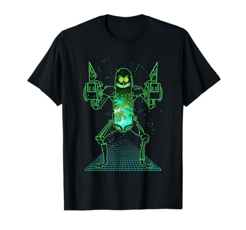 Adult Swim Rick & Morty Galatic Pickle Puff T-Shirt