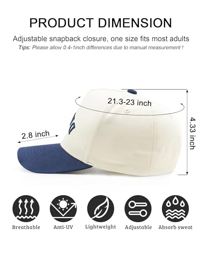 Image of Waldeal Upside Down Daddy Trucker Hat for Men, Adjustable Snapback Dad Baseball Cap, Fathers Day Birthday Gifts from Daughter
