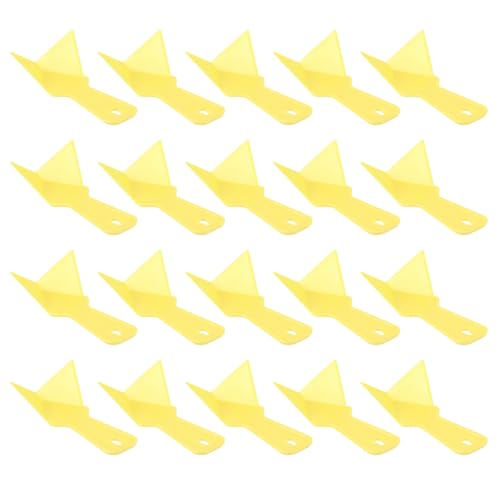 GETAJGHSD �v���X�`�b�N�������Ǔ��p�i�C�t �O�p�i�C�t20pcs �ϋv���ƕό`�h�~�̃R�[�i�[�c�[�� �΍H�p���� �d�� �蓮�H������R�[�i�[�g���}