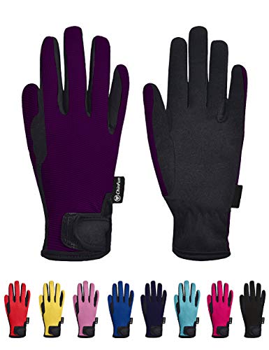ChinFun Kids Horse Riding Gloves Child Winter Gloves Cycling Gloves Windproof Warm Gloves