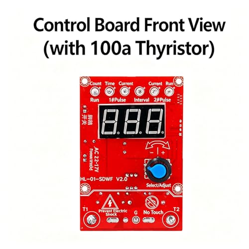 Placa de control de soldador antivibración con ajustes de corriente 7