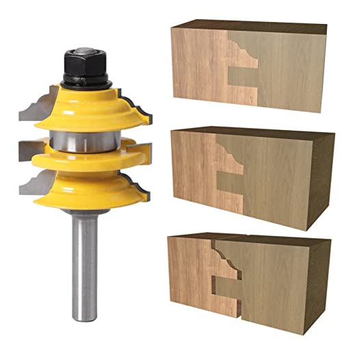 Fraise Rail et Stile 8mm pour assemblage de meubles en bois de cuisine